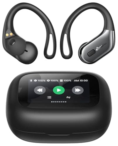 Bluetooth Headphones Wireless Earbuds for Gifts: Stocking Stuffers White Elephant Gifts for Men Women, Waterproof 40H Playtime Ear Buds with Earhooks, Gifts for Teens Adults Boy Girls Trendy Stuff