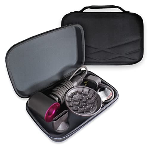 TUDIA EVA Travel Hard Storage Case for Mini Travel Size Hair Dryer/Hair Curler/Hot Air Brush Compatible with DYS0N, CONFU, INFINITI PRO, AINA, Conair, AINA, REVLON, Wavytalk, SHRATE and BaBylissPRO