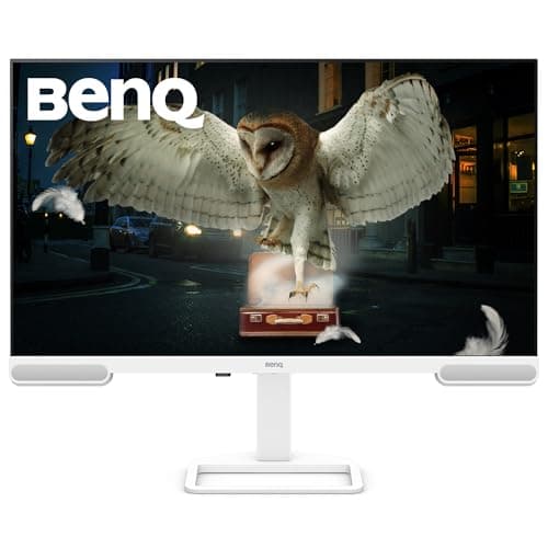 BenQ EW3290U 32” 4K 3840x2160 with 98% P3 Color Coverage, Exclusive AI Contrast, Built-in 2.1 Channel Speakers with woofer, 1 USB Type-C, 3 HDMI Ports, Ergonomic Design, and Eye-Care Technology