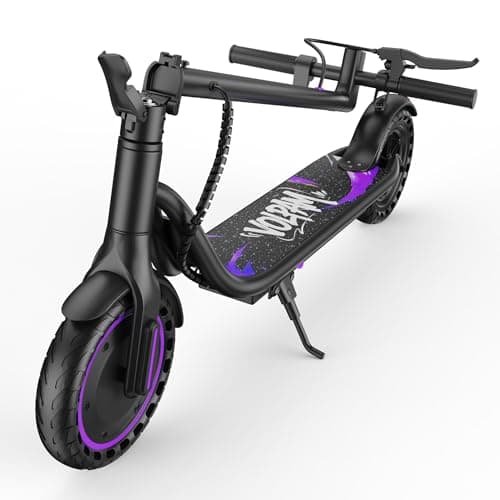 VOLPAM Electric Scooter for Adults, Max Speed 19/21MPH, Up to 17-28 Miles Range, 500W/350W/250W Motor Adult E-Scooter, Foldable Scooter with Dual Braking, Smart APP