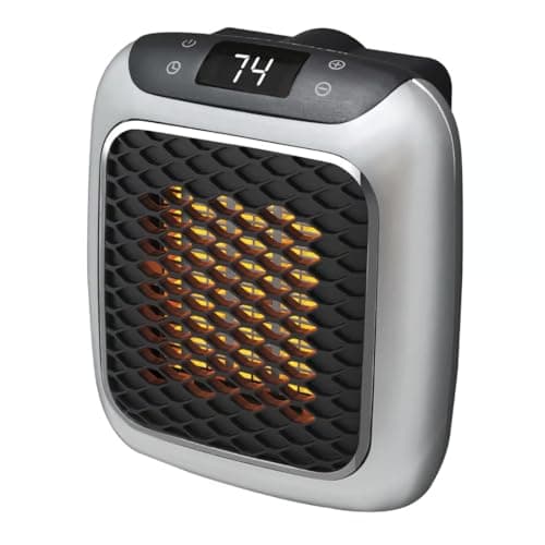 Ontel Handy Heater Turbo 800W Wall Outlet Heater w/Auto Shut off