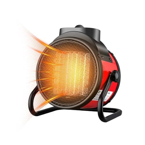 Saker Powerful Portable Heating Cannon -2000W-3000W PTC Portable Space Heater with 90° Adjustable Angle 3 Heat Settings, Fast Heating Cannon Portable for Office,Home