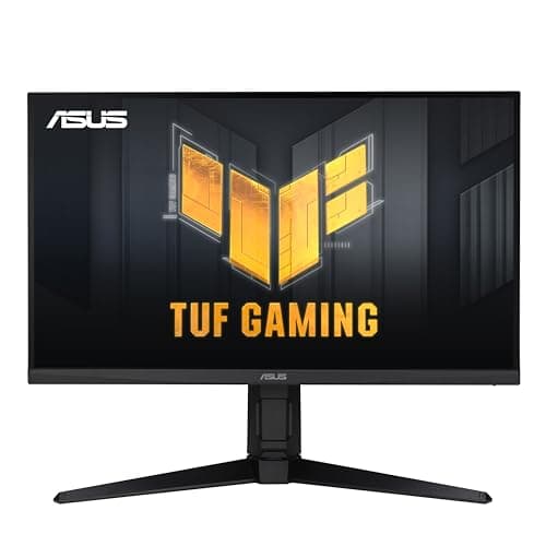 ASUS TUF Gaming 27” 1080P Monitor (VG279QL3A) - Full HD, 180Hz, 1ms, Fast IPS, Extreme Low Motion Blur, FreeSync Premium, G-SYNC Compatible, Speakers, DisplayPort, Height Adjustable, 3 Year Warranty