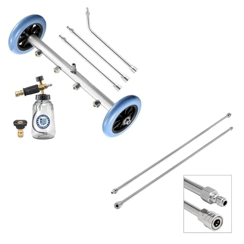 RIDGE WASHER Pressure Washer Undercarriage Cleaner, Pressure Washer Wand Extension
