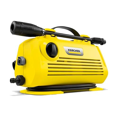 Kärcher Pressure Washer K 2 Horizontal, Vario Power Spray Wand - for Cars, Decks, Driveways, Siding, Patios, max. 2000 PSI 1.2 max. GPM
