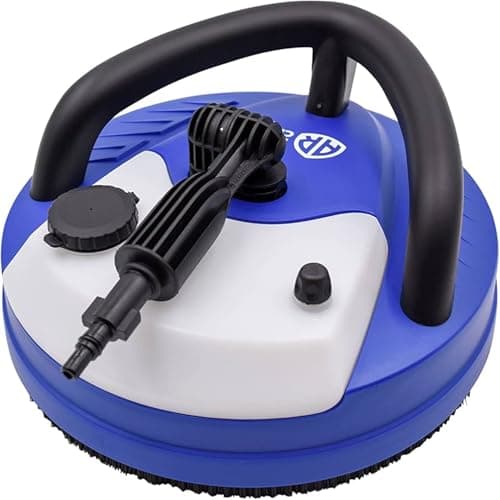AR Blue Clean, PW41581, 12 Inch Patio Cleaner with Chemical Bottle, with 22mm Adapter, Blue Includes 22mm Adapter, and extension lance
