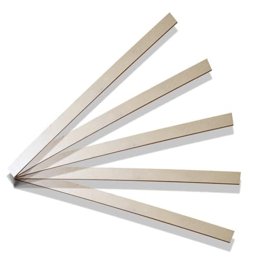 KUSRUP Slatted Bed Base Replacement Wooden Bed Slats Board Lath for Bed Frames Sofa Mattress Foundation/Platform ((39.4" L x 0.33" W x 2.08" Th) 5 Packs)