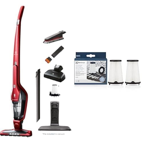 Electrolux Ergorapido Pet Cordless Vacuum Cleaner and PureAdvantage Replacement Vacuum Filter Bundle