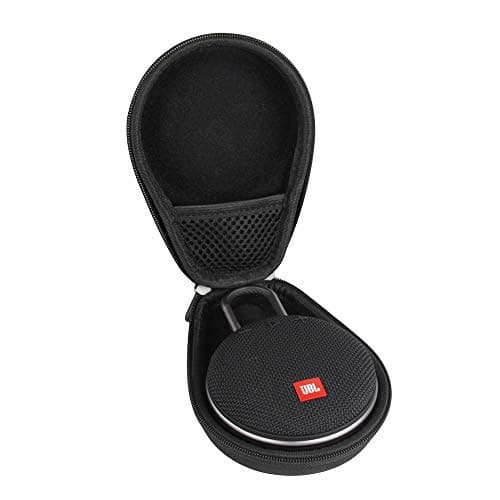 Hermitshell Travel Case Fits JBL Clip 3 Portable Waterproof Wireless Bluetooth Speaker (Black)