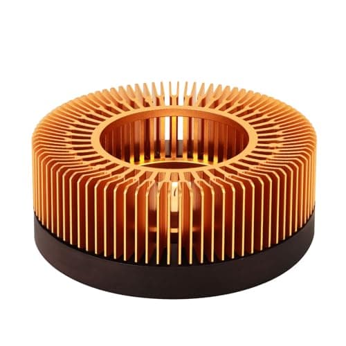 Teapot Warmer, JUKFITA Durable Tea Warmer for Heating Tea, Coffee, Milk & Food, Made Aluminum & Wood, Compatible with Most Standard Teapots