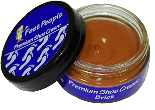 FeetPeople Premium Shoe Cream 1.5 oz, Brick