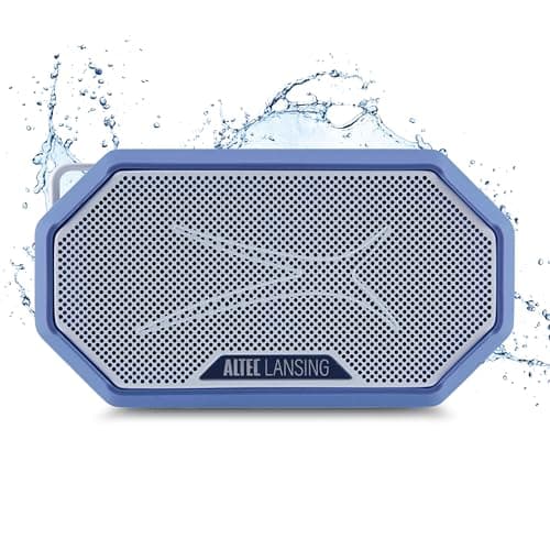 Altec Lansing Portable Bluetooth Speaker HYDRAMINI 2.0, IP67 Waterproof, Portable Speaker, 12h Playtime, Wireless Pairing, USB-C Quick Charge, Magnetic Bluetooth, Voice Assistant Integration