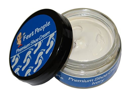 FeetPeople Premium Shoe Cream 1.5 oz, Ivory