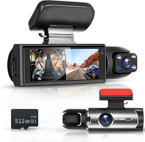 Sherum Dash Cam, Shirem Dash Cam Front and Rear, Shirem Dash Camera,Dashcam Front and Rear Camera,1080p Wireless Hd Night Vision Dash Camera for Cars