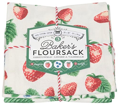 Berry Patch Floursack Towels (Set of 3)