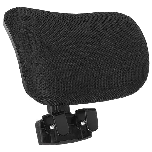 Cabilock Adjustable Office Chair Headrest Attachment for Neck Support Detachable Mesh Head Pillow for Computer Chair Retrofit Head Rest for Home and Office Use 11X8.65 Inches