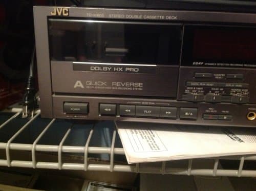 JVC DOUBLE CASSETTE DECK
