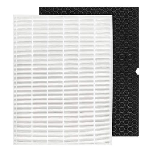 116130 HEPA Replacement Filter H 116130 for Winix 5500-2 Plasmawave Air Purifier and Models AM80 - HEPA and Activated Carbon Filter Combo Pack