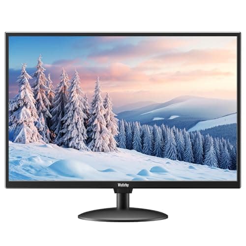 Wstirhy 19 inch Monitor 1440x900 Desktop Monitor 16:10 Screen with HDMI VGA AV BNC USB Port, 60Hz, VESA, Remote Control, Built-in Speaker, Display for PC Computer Laptop