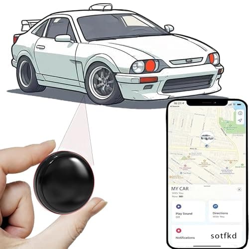GPS Tracker for Vehicles,Portable Car GPS Tracker,Car Tracker Device,Tracker Device for Vehicles | Android and iOS Universal | No Monthly Fee | View Tracks in 3 Days | with Magnetic| Waterproof