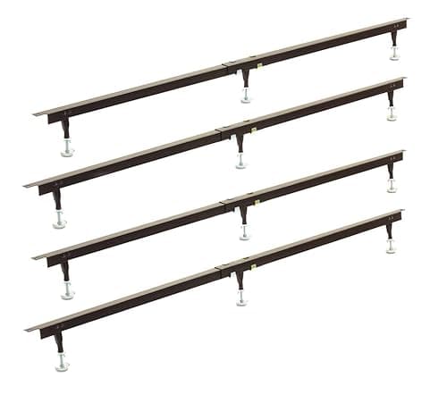 STLBEDS Heavy Duty High Profile Universal Bed Slats Center Support System for Wooden Beds Holds 1400 Pounds King Size