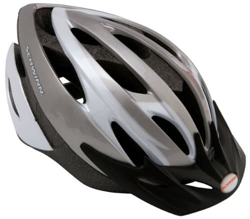 Schwinn Thrasher Bike Helmet for Adult Men Women Age 14+ with Suggested Fit 58-62cm, Multi-Mode Rear LED Light or No Light Option, Lightweight with Adjustable Side and Chin Strap, Bike Accessories