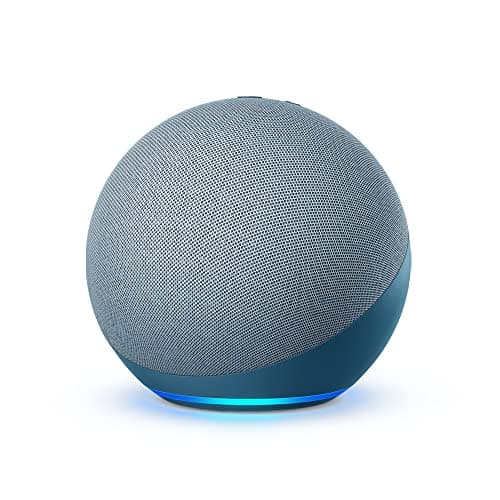 Amazon Echo (newest model), Alexa speaker with premium sound, Ideal for large bedrooms, living rooms and kitchens, Twilight Blue