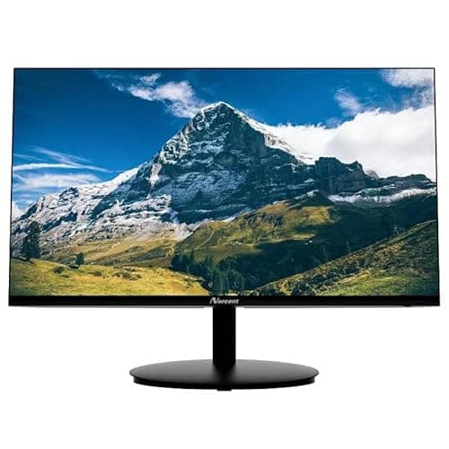 Norcent 22 Inch Monitor with HDMI VGA Port, 1080P 75Hz Full HD VA LED Ultra Thin Bezel Display, Flicker-Free, Blue Light Filter, Built-in Speakers, Tilt Adjustment