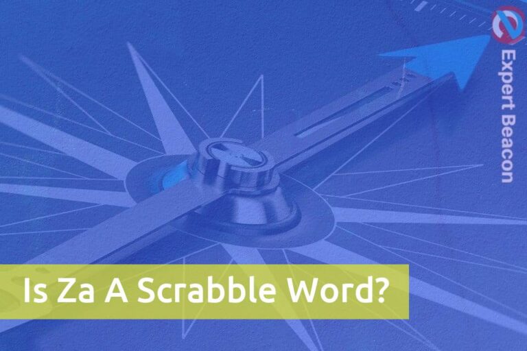 Is Za A Scrabble Word?