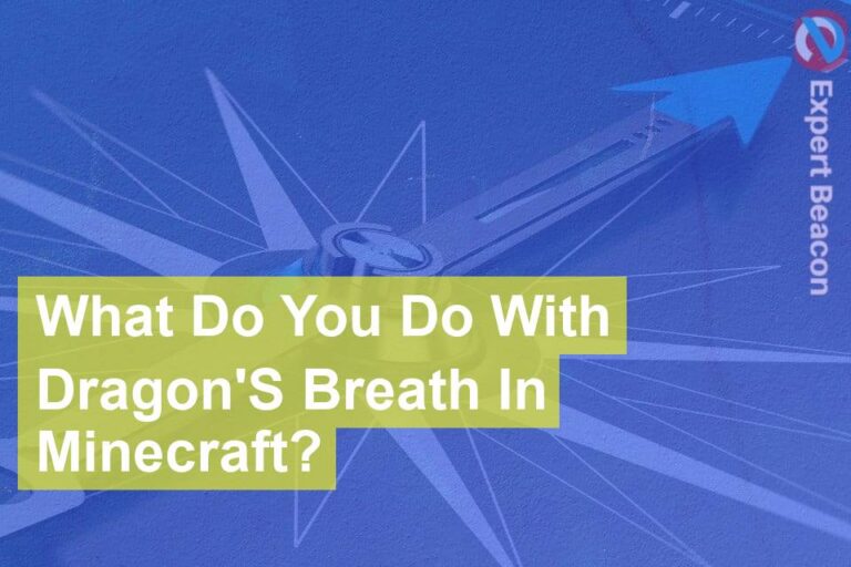 What Do You Do With Dragon’S Breath In Minecraft?