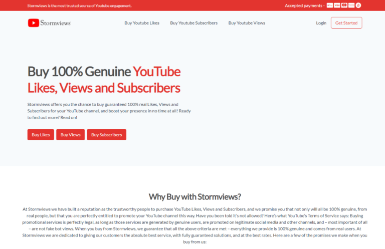 Revving Up YouTube Channels: An Expert Analysis of Stormviews